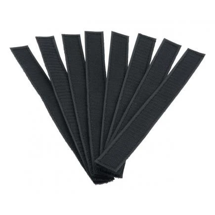 10pack of Black Velcro Cable Ties 18cm length x 2cm wide