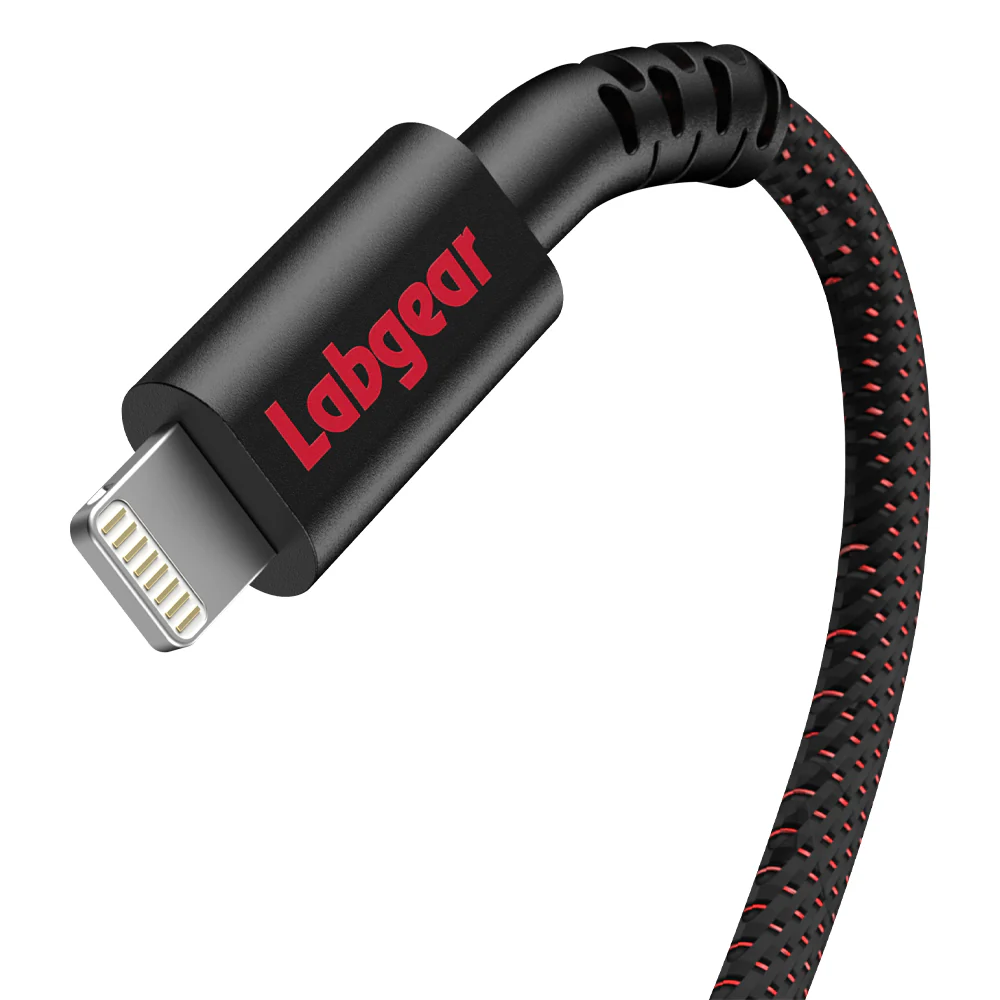 1m Rugged USB-C to Lightning Cable with Kevlar Fiber [MFi-Certified] - Image 2