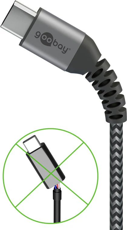 2m USB-A to USB-C Charging and Sync Cable - Image 2