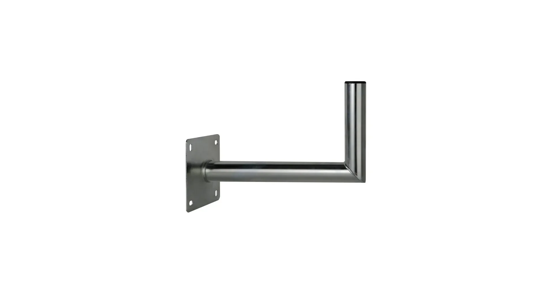 400mm Galvanised Heavy Duty Steel Wall Mount (50mm Diameter)
