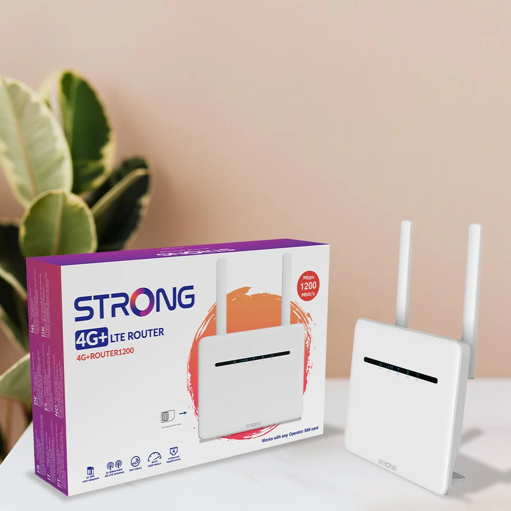 Strong 4G LTE CAT 6 (300 Mbit/s)Router with 4 Gigabit ports - Image 2