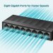 8-Port 10/100/1000Mbps Desktop Switch - Image 3