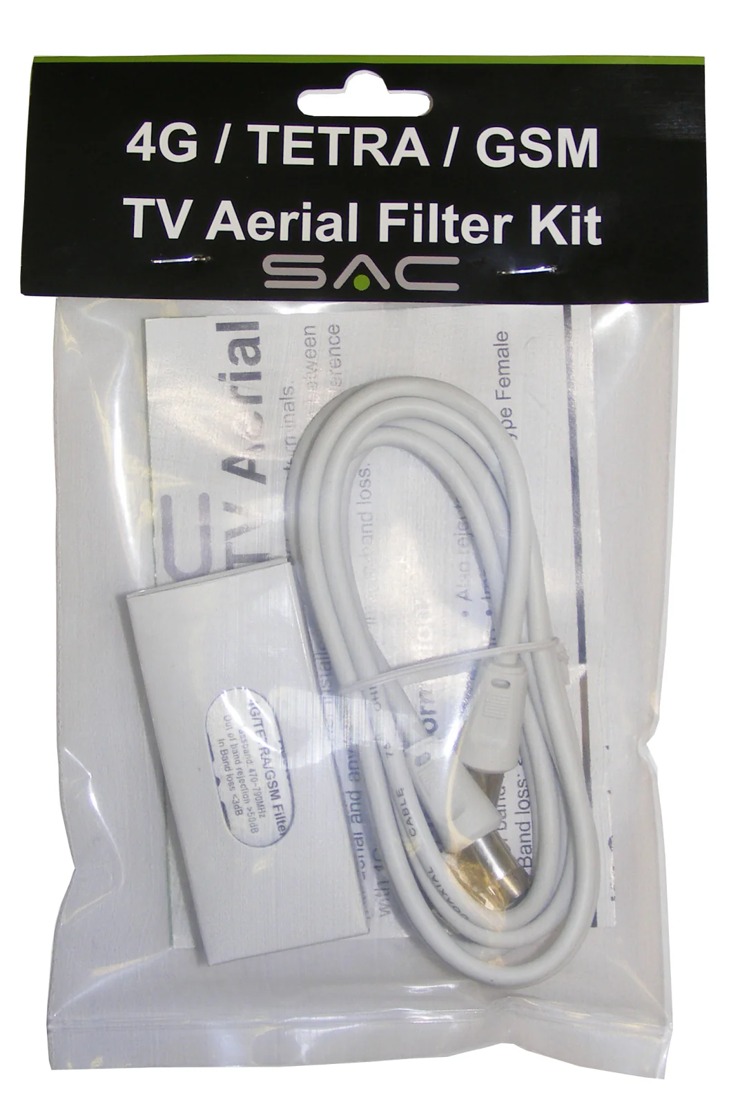 4G/TETRA/GSM - TV Aerial Filter KIT