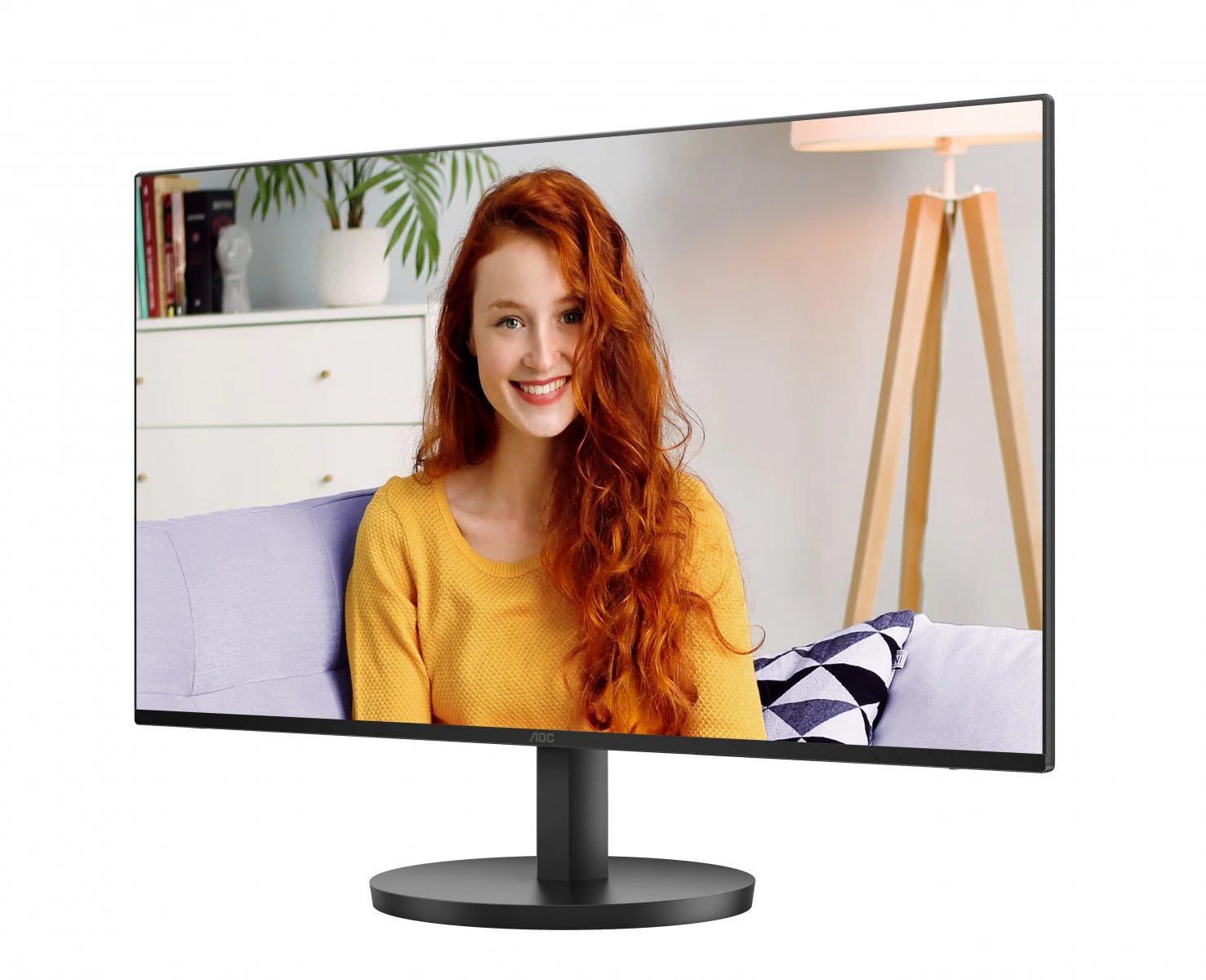 AOC 27" FHD 100HZ IPS 250CD/ M2 IMS HDMI VGA SPEAKERS - Image 2