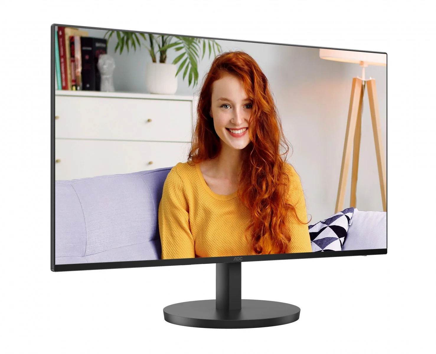 AOC 27" FHD 100HZ IPS 250CD/ M2 IMS HDMI VGA SPEAKERS - Image 3