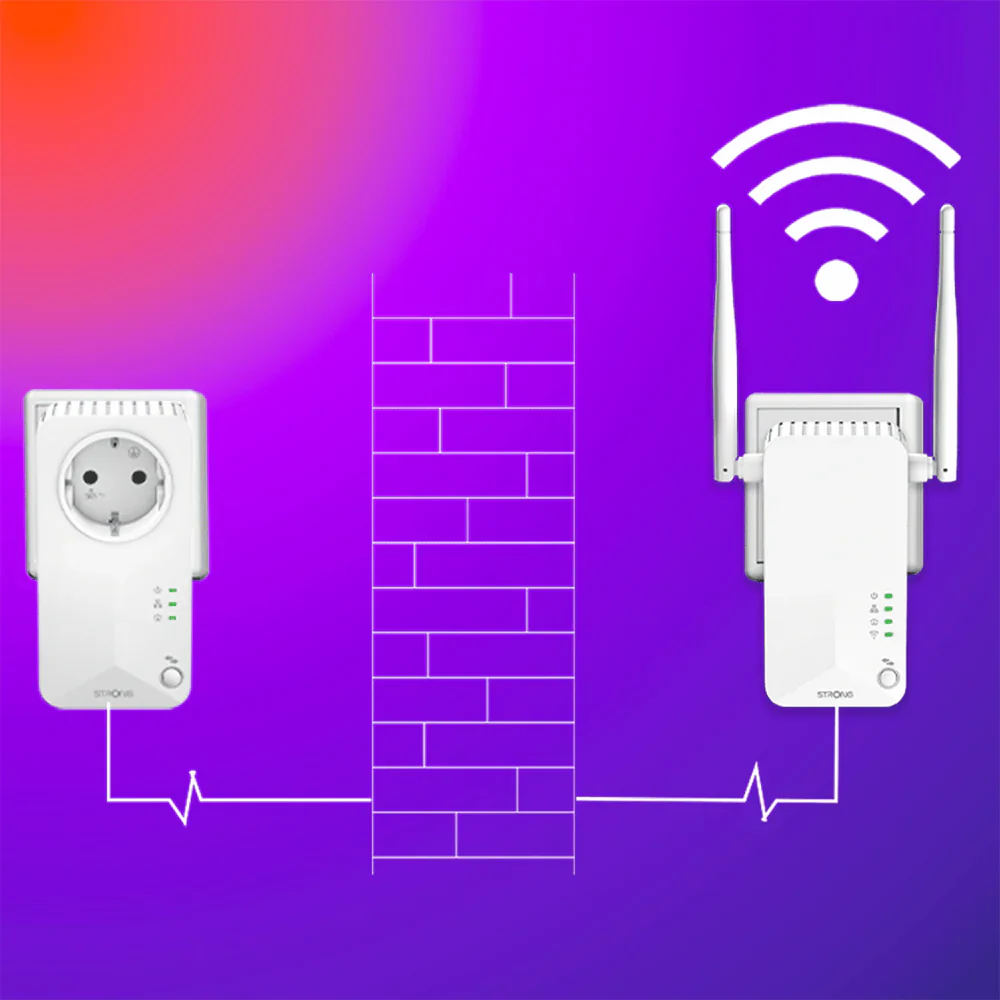 Strong AV600 WI-FI Passthrough Powerline Kit - Image 5