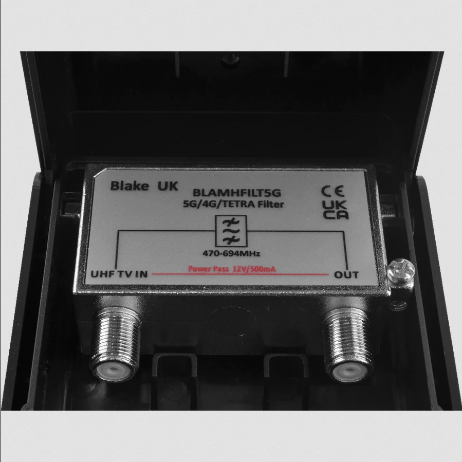 Blake Masthead 5G and 4G filter With built in TETRA