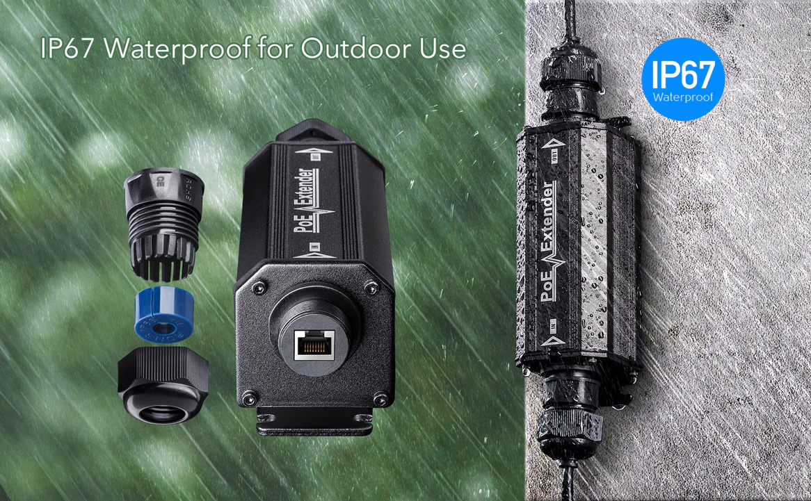 Cudy 100m Gigabit PoE Extender Outdoor - Image 2