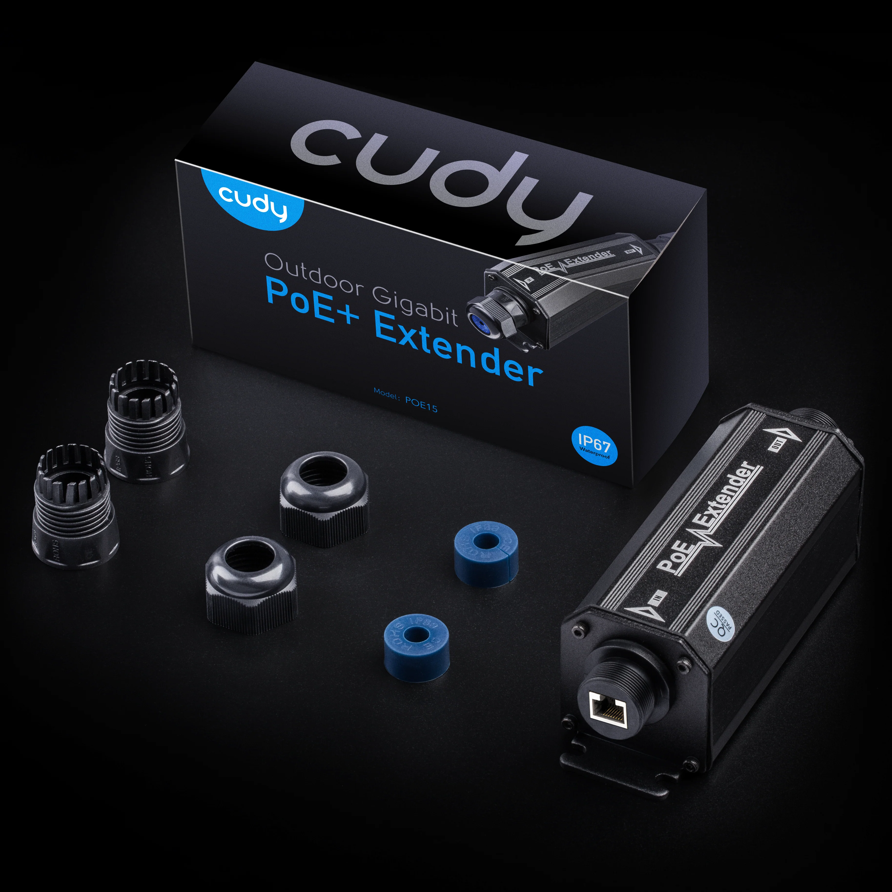 Cudy 100m Gigabit PoE Extender Outdoor - Image 8