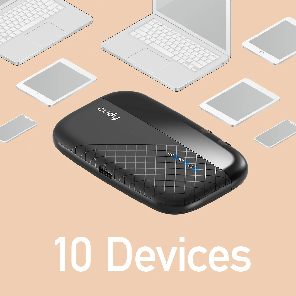 Cudy 4G LTE Mobile Pocket WiFi Router - Image 4