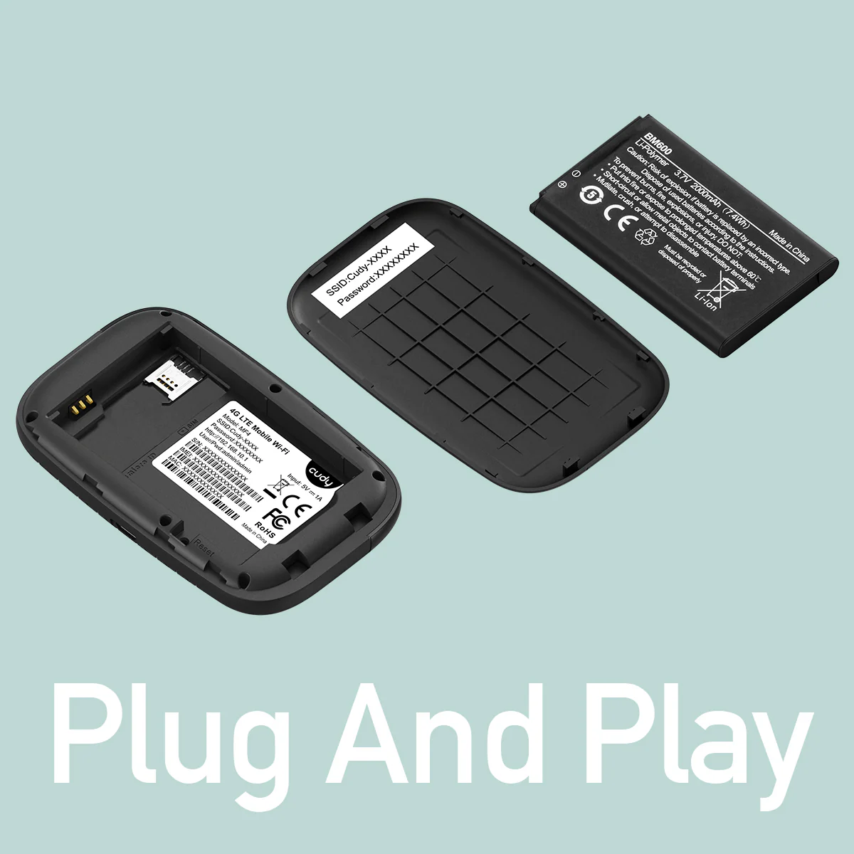 Cudy 4G LTE Mobile Pocket WiFi Router - Image 5