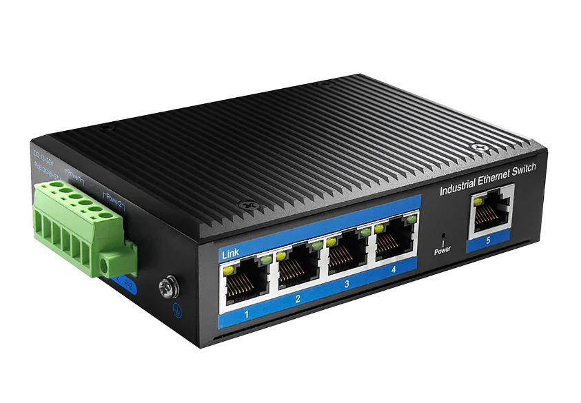 Cudy 5 Port Gigabit Industrial PoE Switch, 120W - Image 2