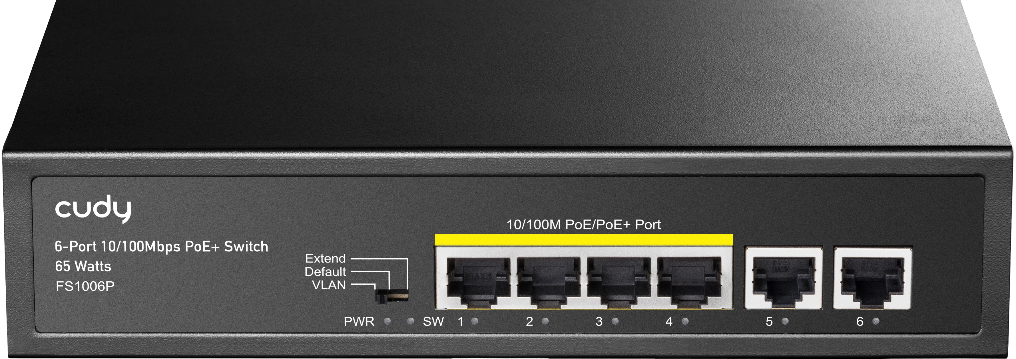 Cudy 6 Port 100M PoE+ Switch 60W