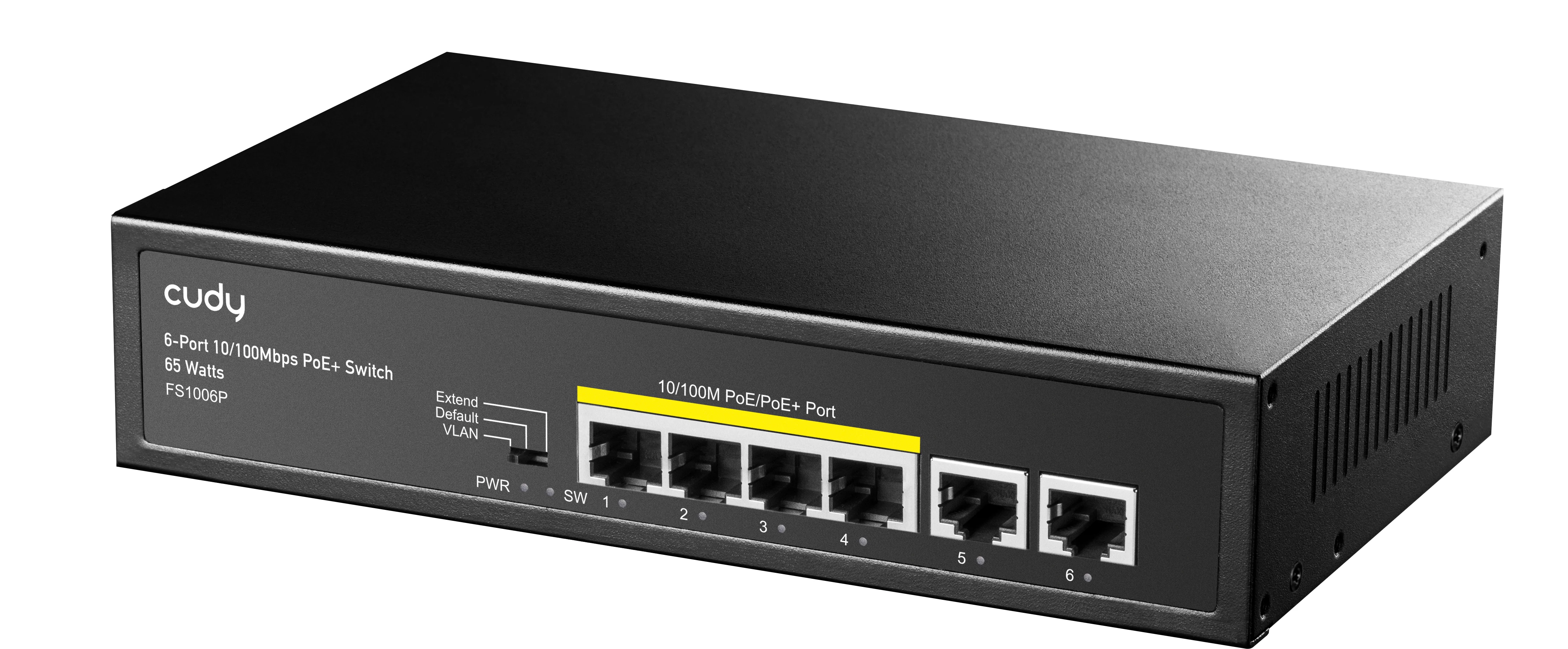 Cudy 6 Port 100M PoE+ Switch 60W - Image 2