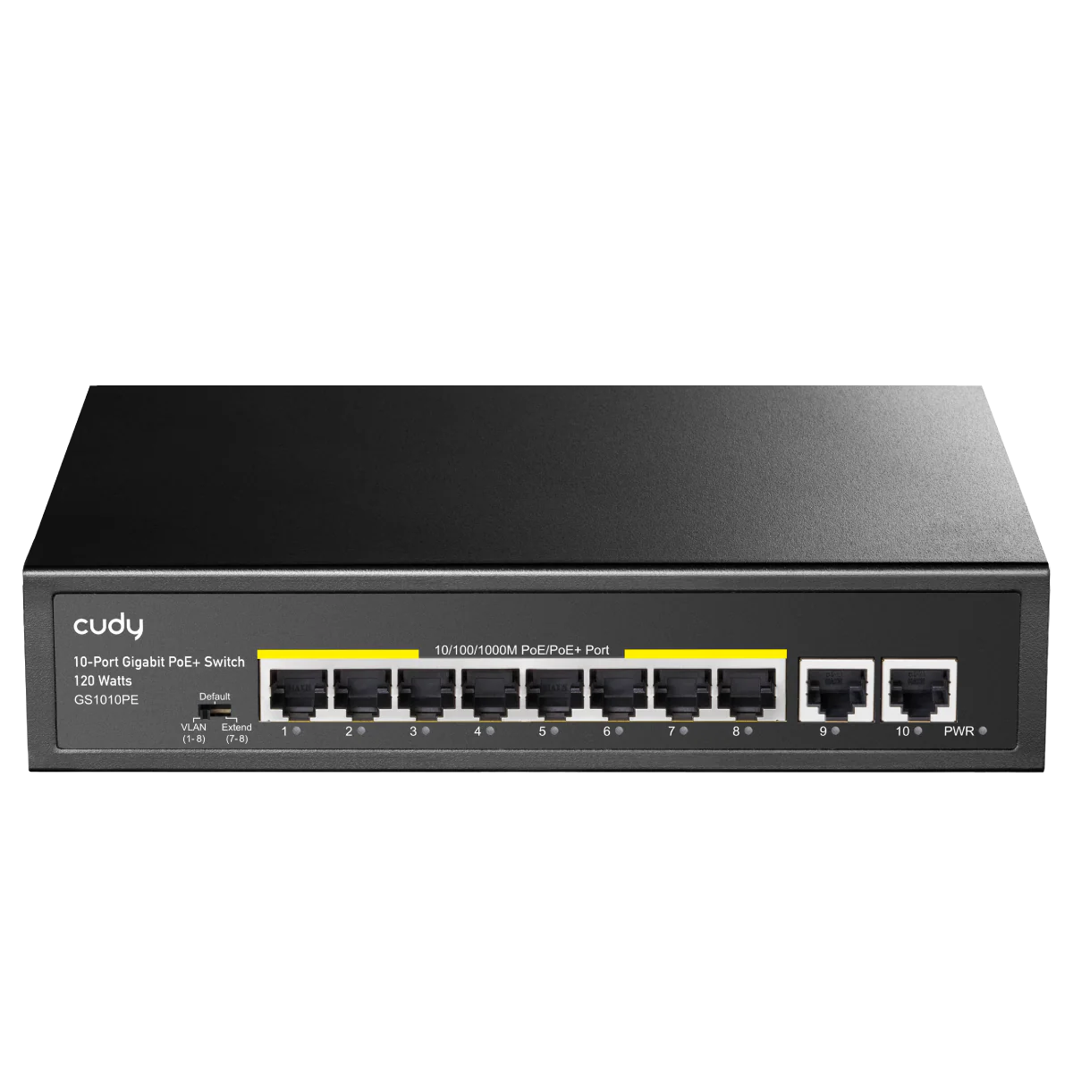 Cudy 8 Port Gigabit PoE Switch + 2 Uplink 120W - Image 2