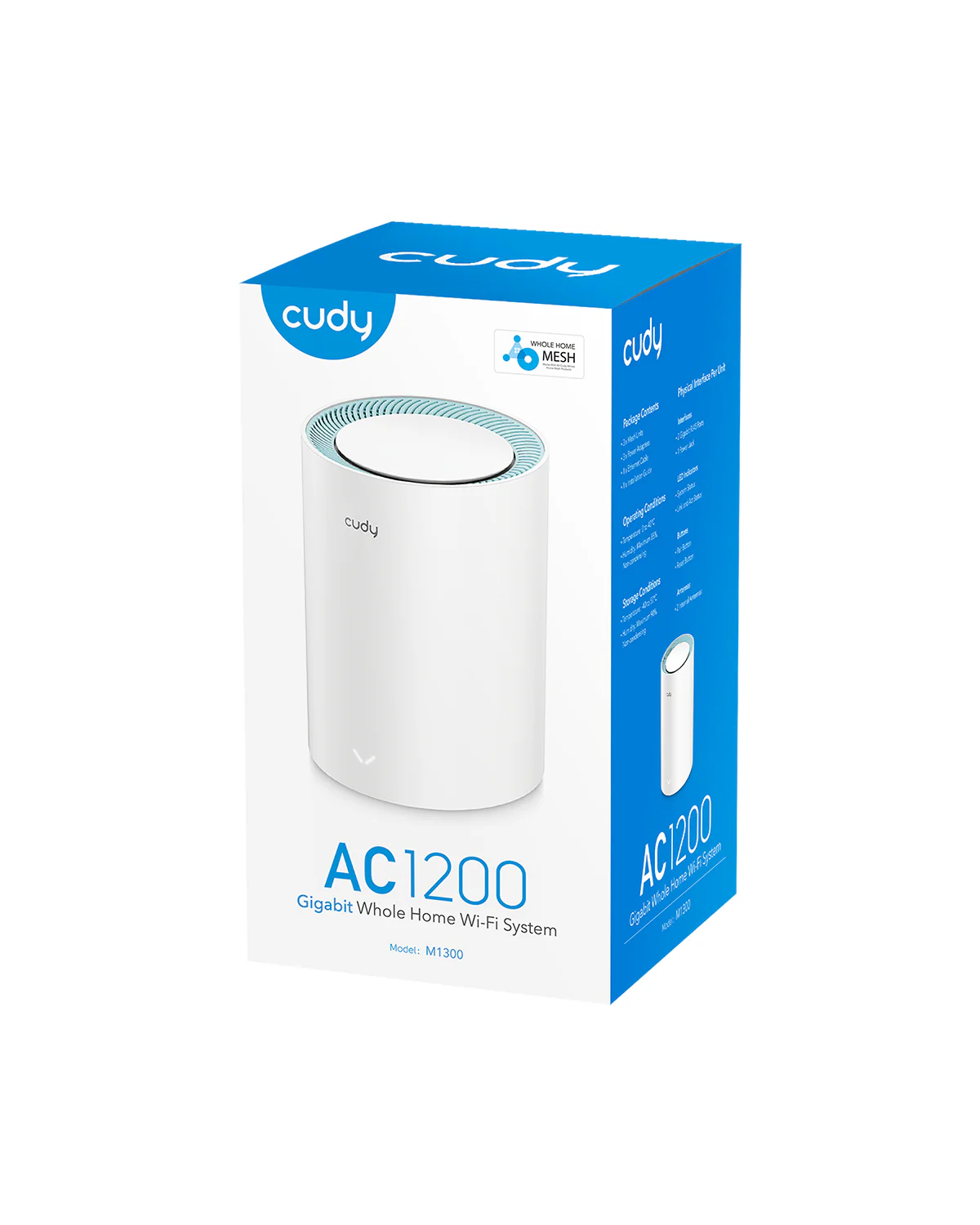 Cudy AC1200 Dual Band Gigabit Wi-Fi Mesh System (1 Pack) - Image 2