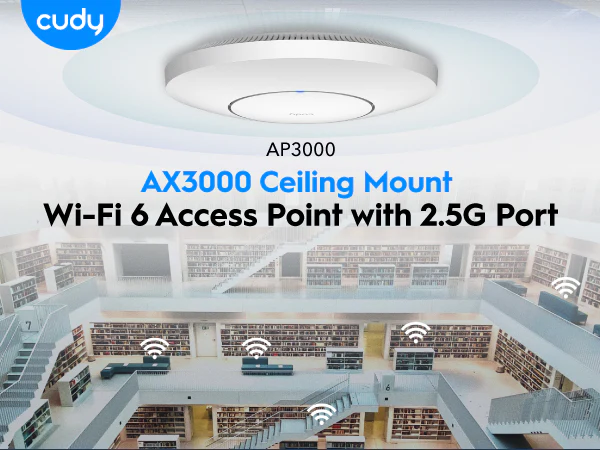 Cudy AX3000 WiFi 6 PoE Wireless Access Point with 2.5GB Port - Image 6