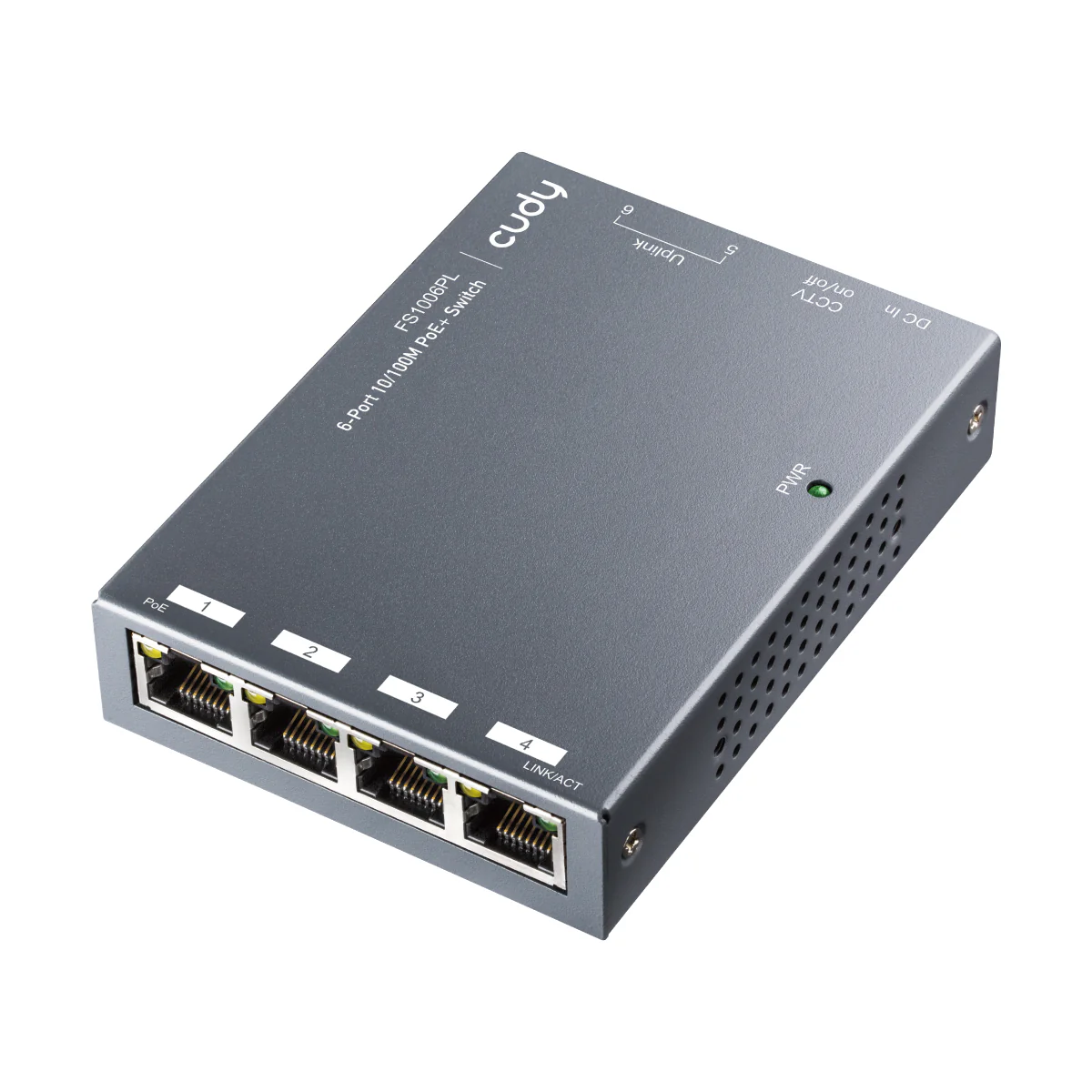Cudy Compact 6 Port 100M PoE+ Switch 60W - Image 2