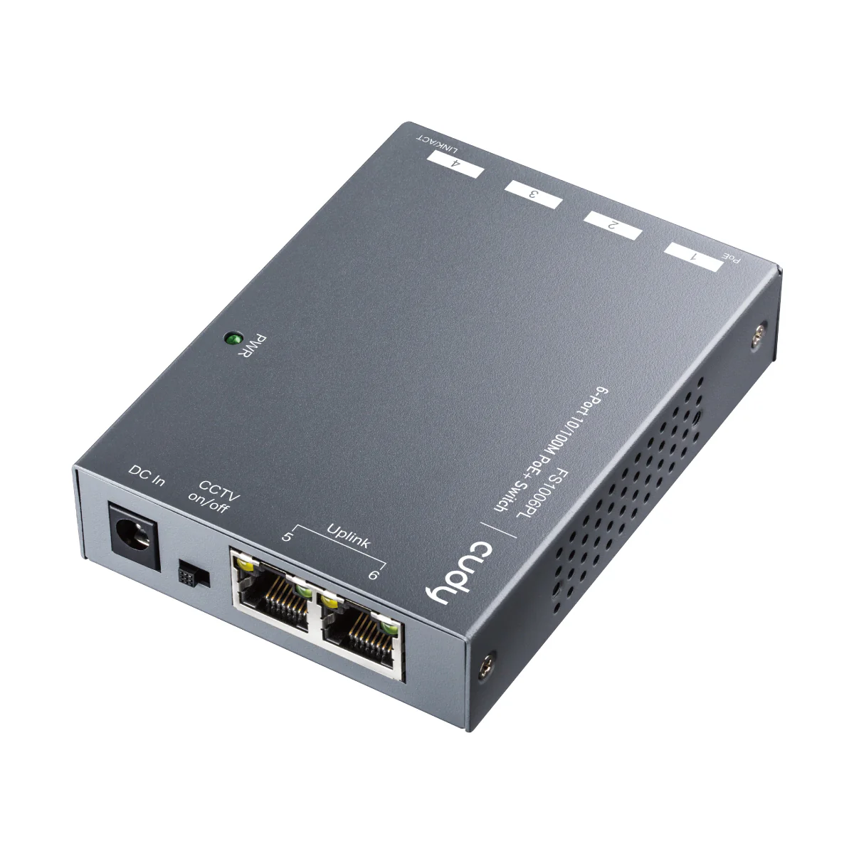 Cudy Compact 6 Port 100M PoE+ Switch 60W - Image 3