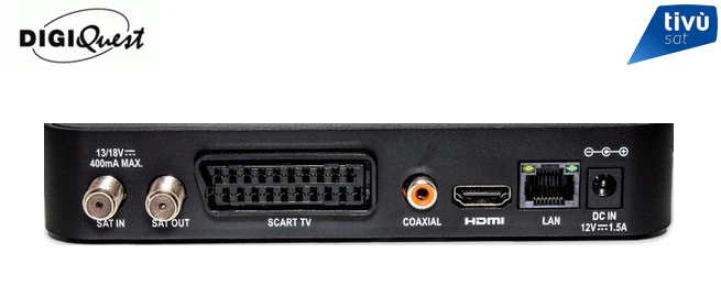 Tivusat Digiquest Q30 HD Italian TV Receiver and card - Image 3