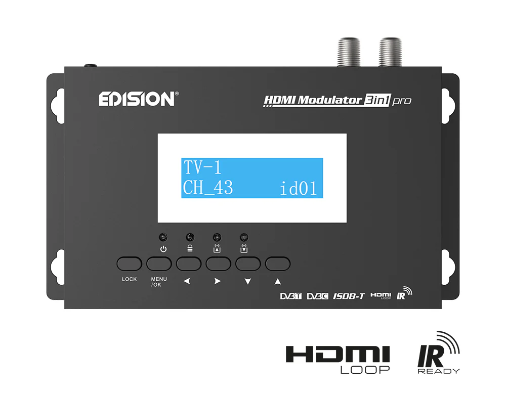 HDMI MODULATOR 3 in 1 pro