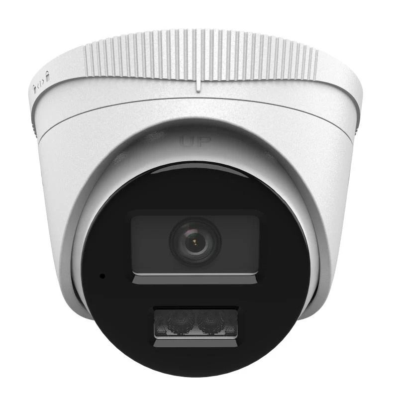 HiLook IP 4MP 20m Hybrid Light Turret Camera with Mic 2.8mm - Image 2