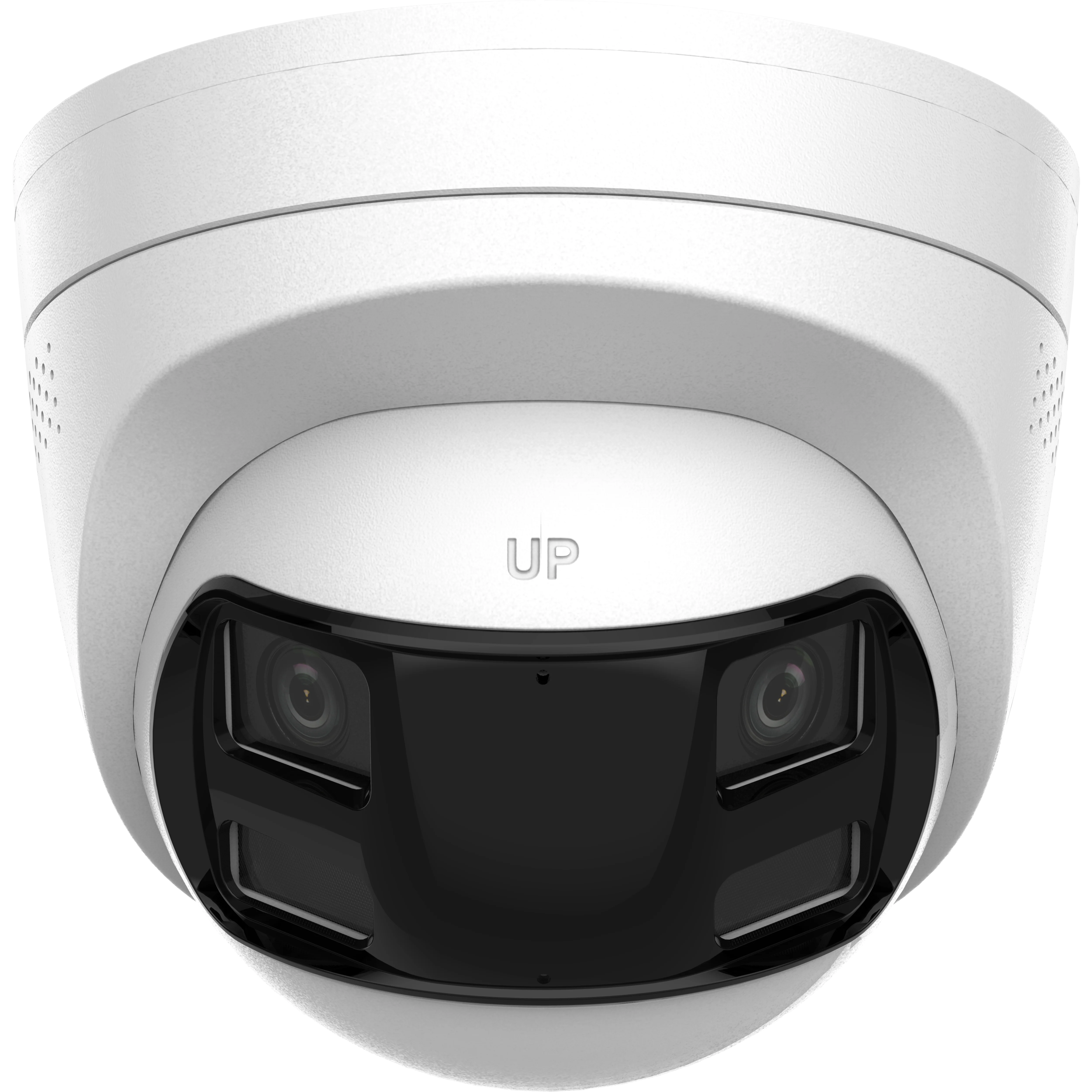 HiLook IP 6MP Hybrid Dual Lens 180 Degree Turret Camera / 2 Way Audio - Image 2