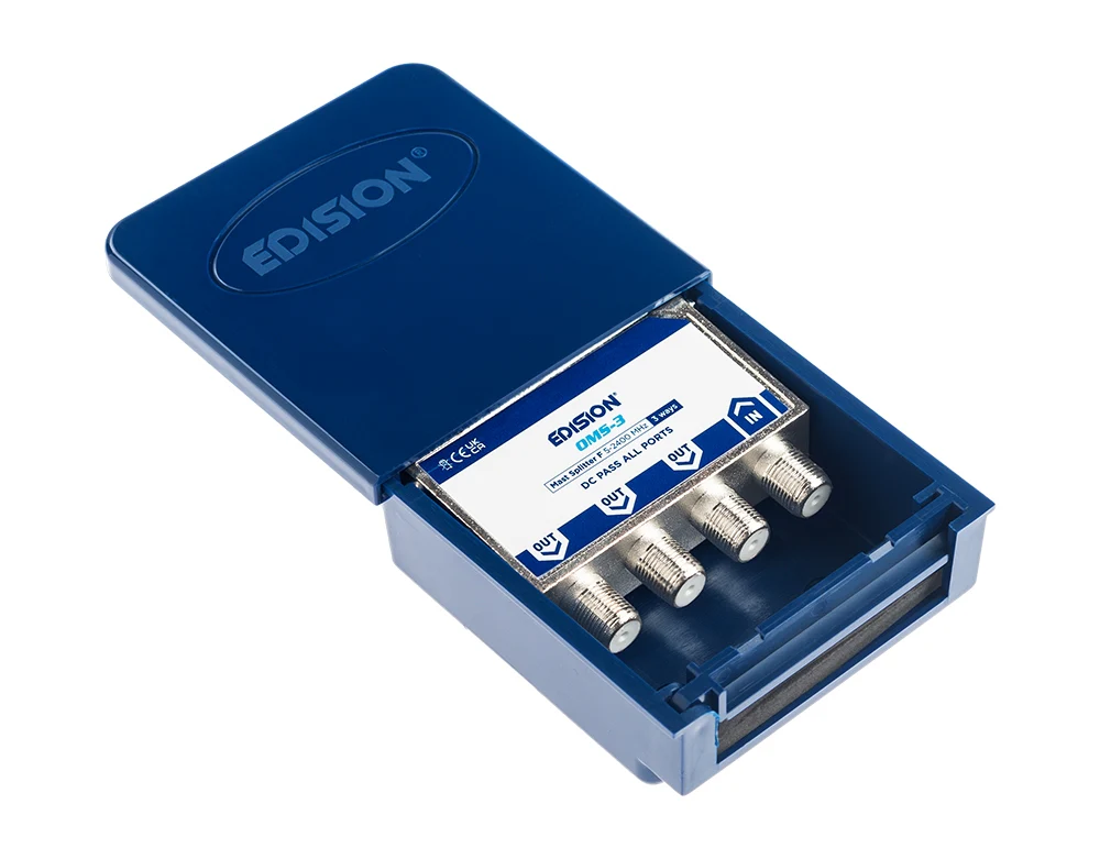 MAST SPLITTER 3 ways F 5-2400Mhz OMS-3 - Image 3