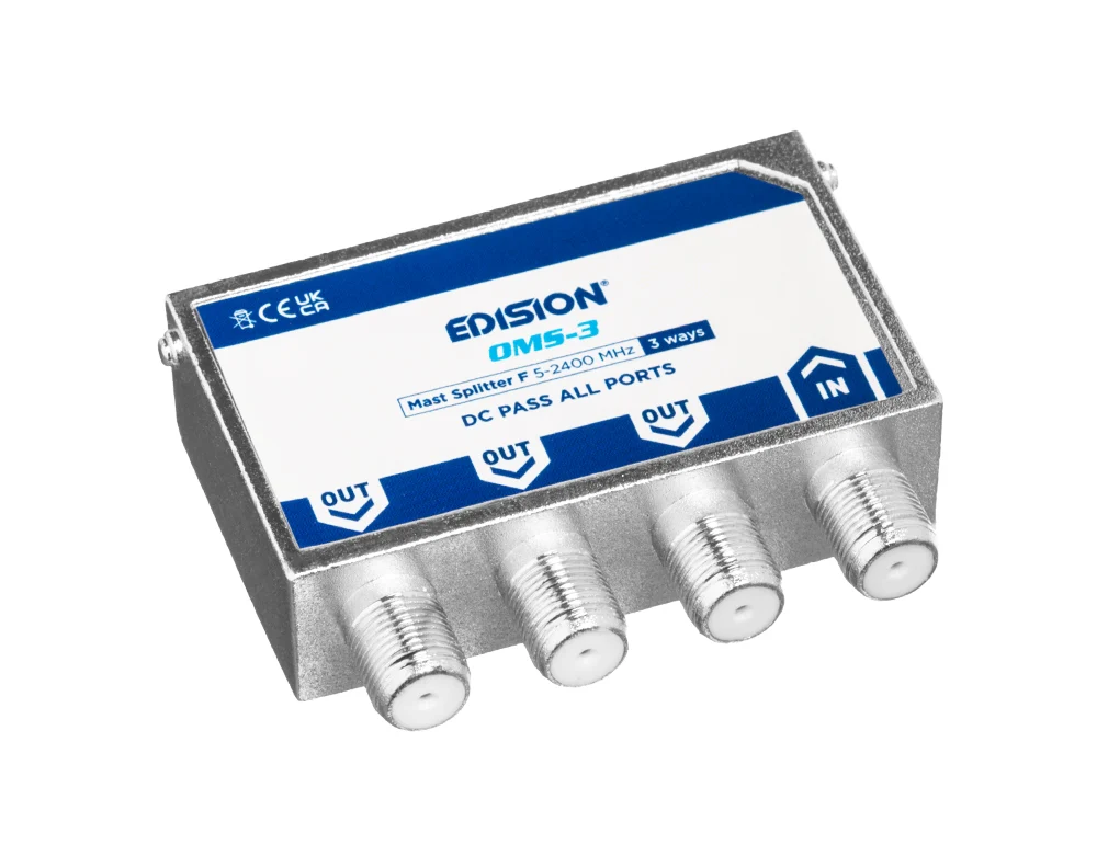 MAST SPLITTER 3 ways F 5-2400Mhz OMS-3 - Image 5
