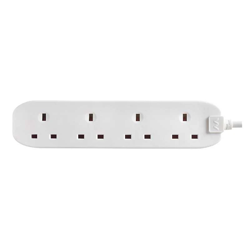 Masterplug Basics 4 Socket 1-metre 13amp Extension Lead - Image 2