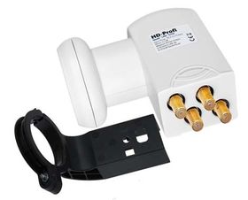 Sky / Freesat Quad LNB White