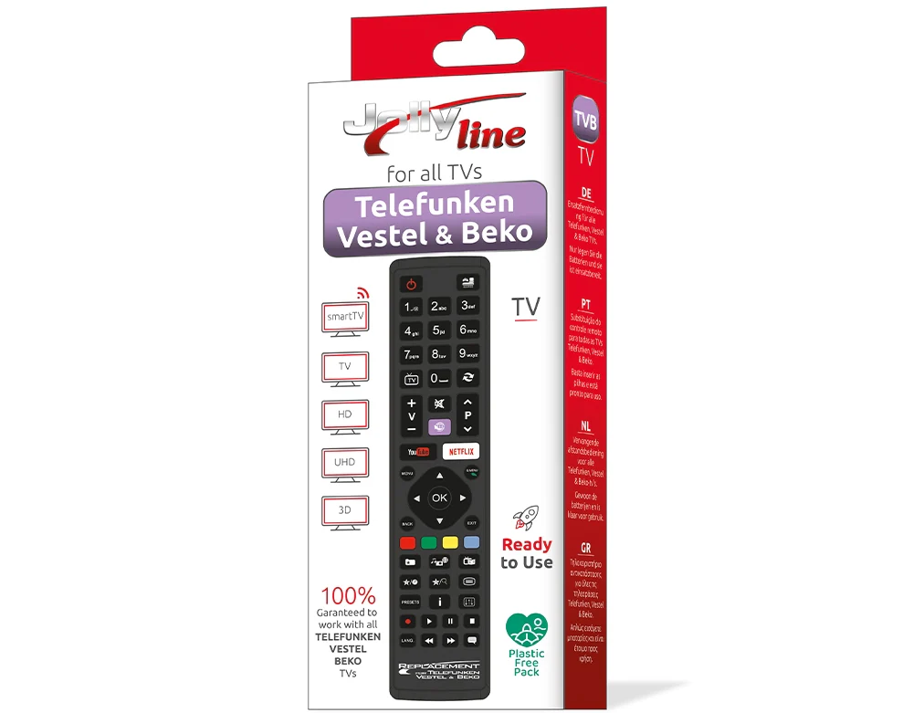 RCU JollyLine Replacement TELEFUNKEN/VESTEL/BEKO - Image 2