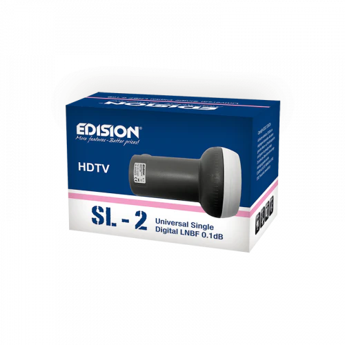 Revez BS1 Premium Single LNB 0.1dB