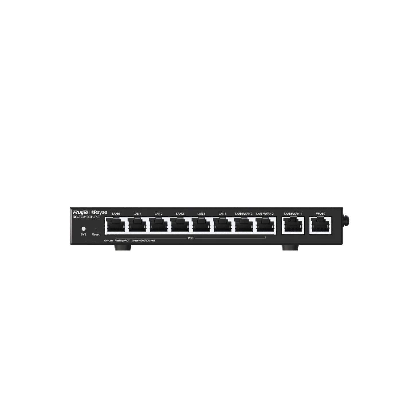 Reyee 10 Port Cloud Managed Desktop Router w/ POE RG-EG310GH-P-E