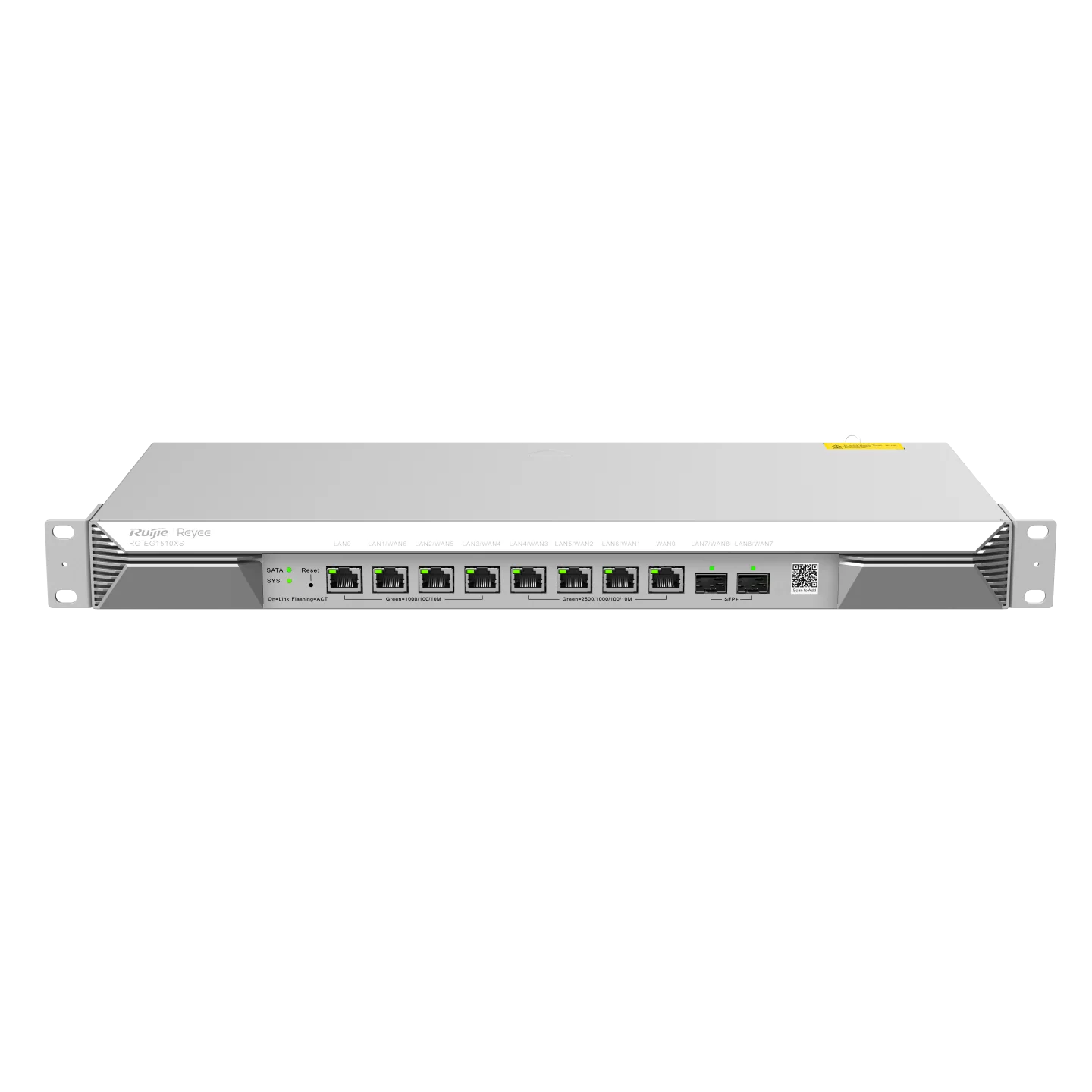 Reyee 10 Port Cloud Managed Rack Mountable Router / 4Gbps Throughput / 10G SFP+ / 2.5" HDD Bay
