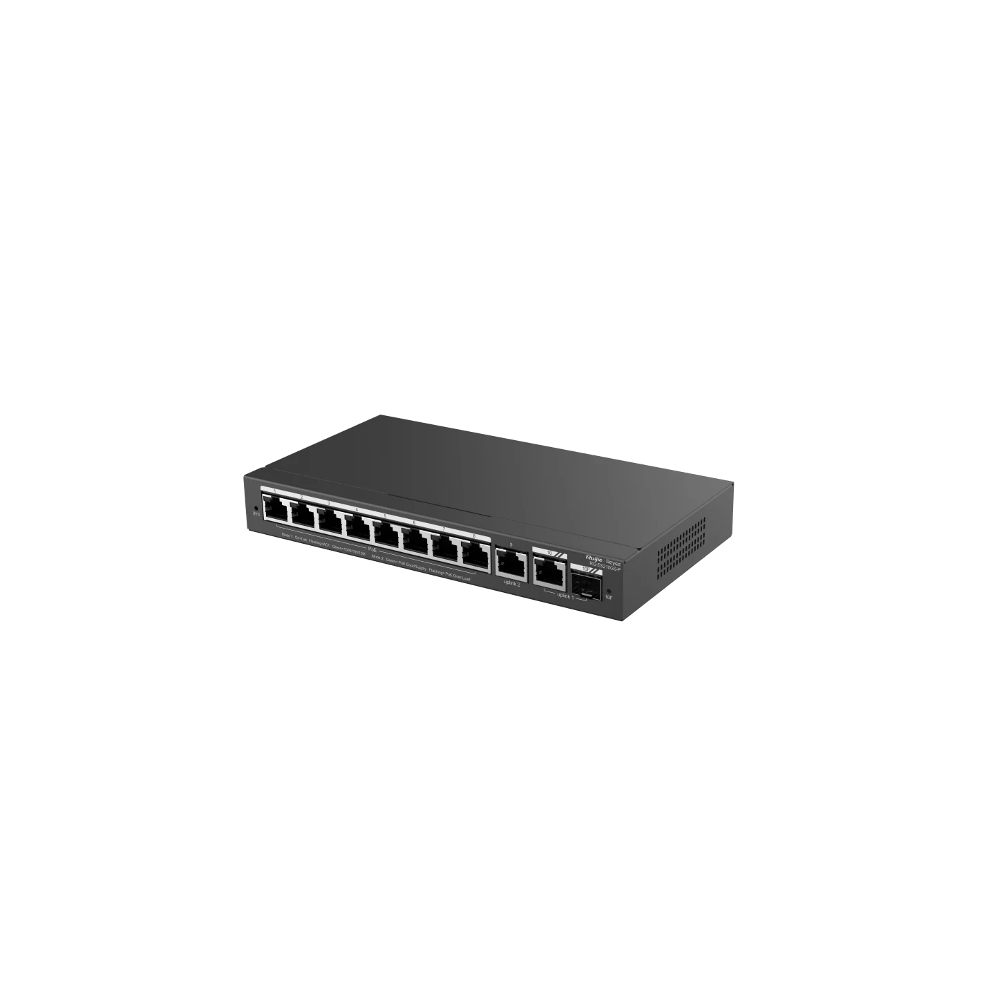Reyee 10 Port Gigabit PoE+ Smart Switch with SFP Port - Cloud Managed Switch, 120W - Image 5