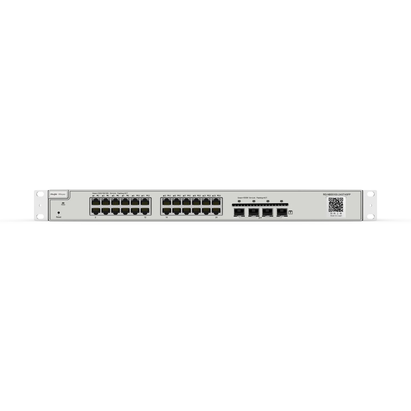 Reyee 28 Port Gigabit L2+ Cloud Managed Switch 24 GE + 4 SFP Ports - Enterprise Class - Image 3