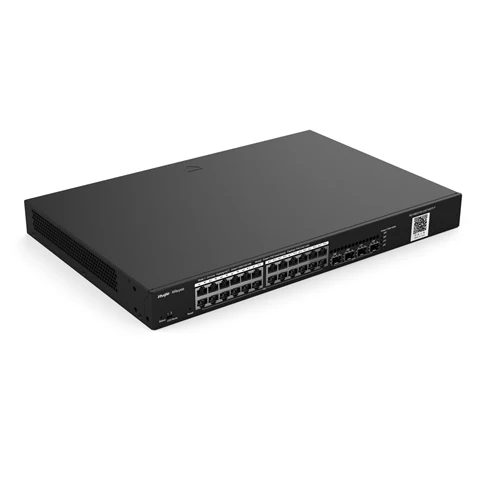 Reyee 28 Port Gigabit PoE+ Layer 2 Smart Switch / 4 SFP Ports - Cloud Managed, 370W