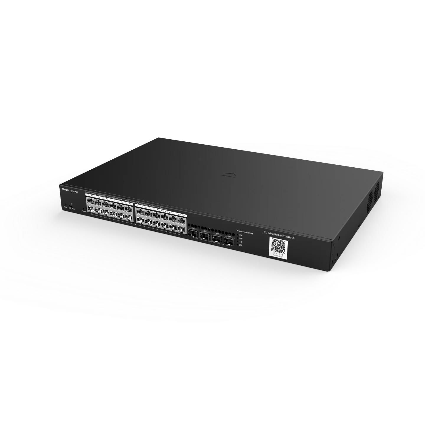 Reyee 28 Port Gigabit PoE+ Layer 2 Smart Switch / 4 SFP Ports - Cloud Managed, 370W - Image 3