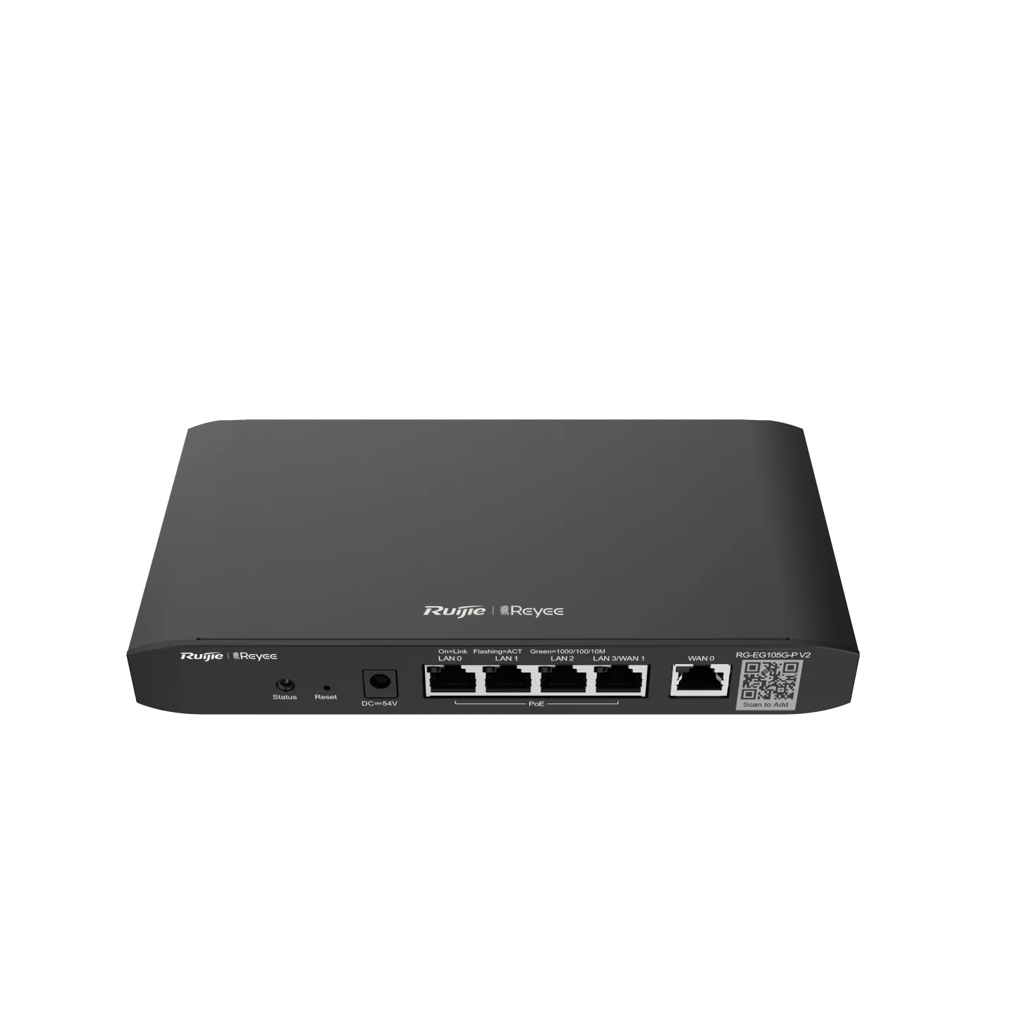 Reyee 4 Ports PoE+ Cloud Managed Router / Gateway RG-EG105G-P V2