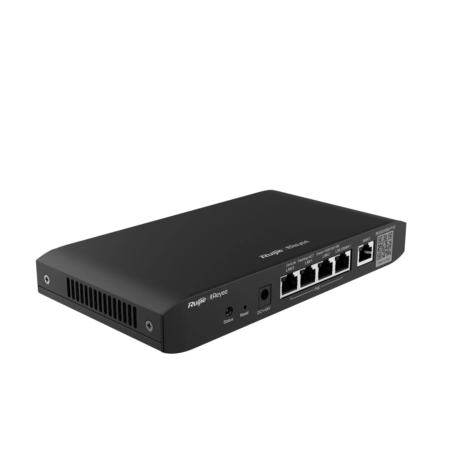 Reyee 4 Ports PoE+ Cloud Managed Router / Gateway RG-EG105G-P V2 - Image 3