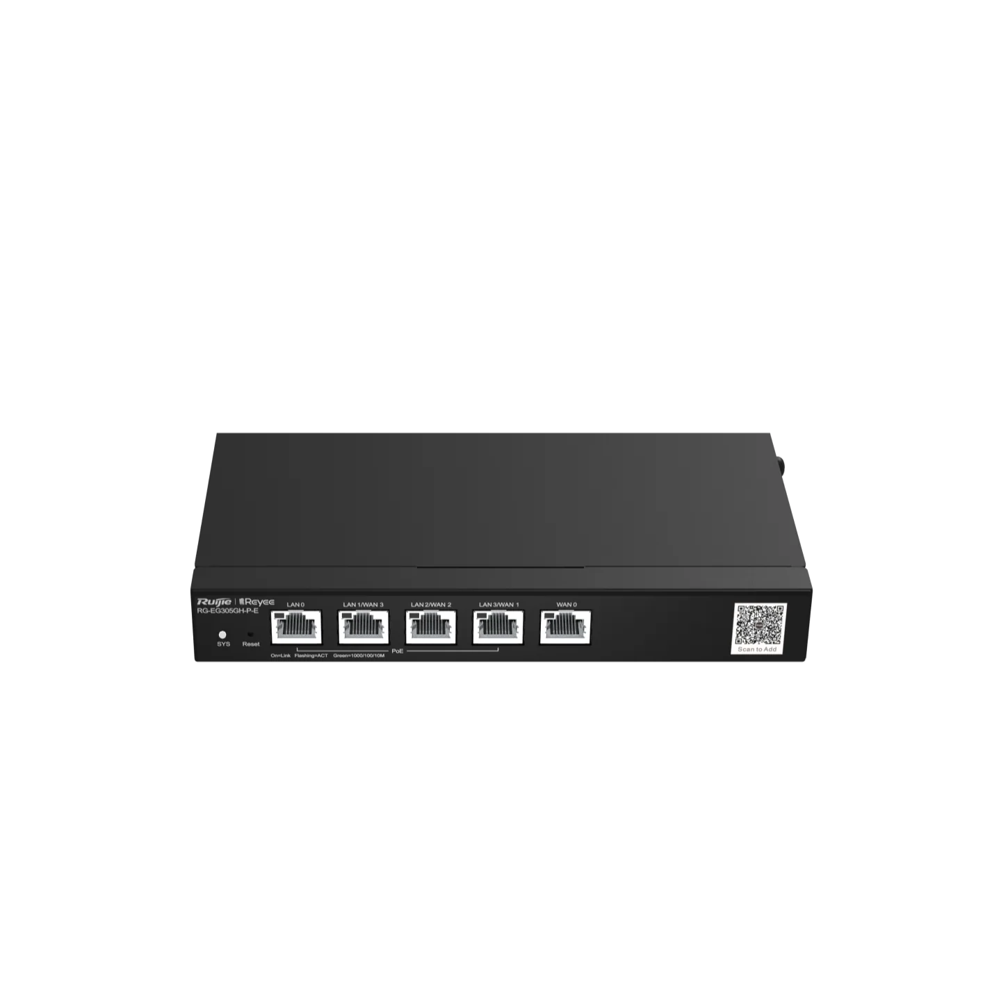 Reyee 4 Ports PoE+ Cloud Managed Router / Gateway RG-EG305GH-P-E - Image 2