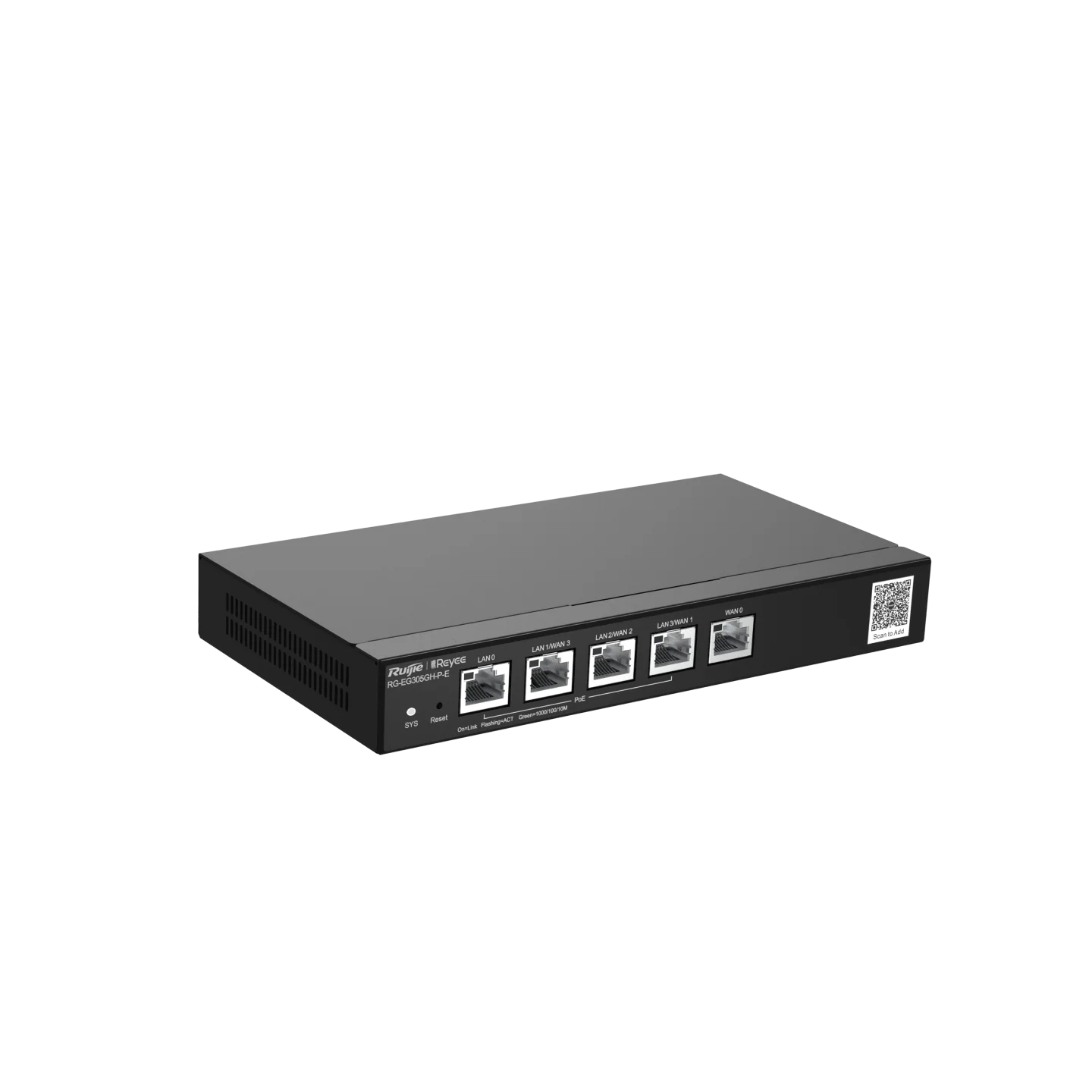 Reyee 4 Ports PoE+ Cloud Managed Router / Gateway RG-EG305GH-P-E - Image 3
