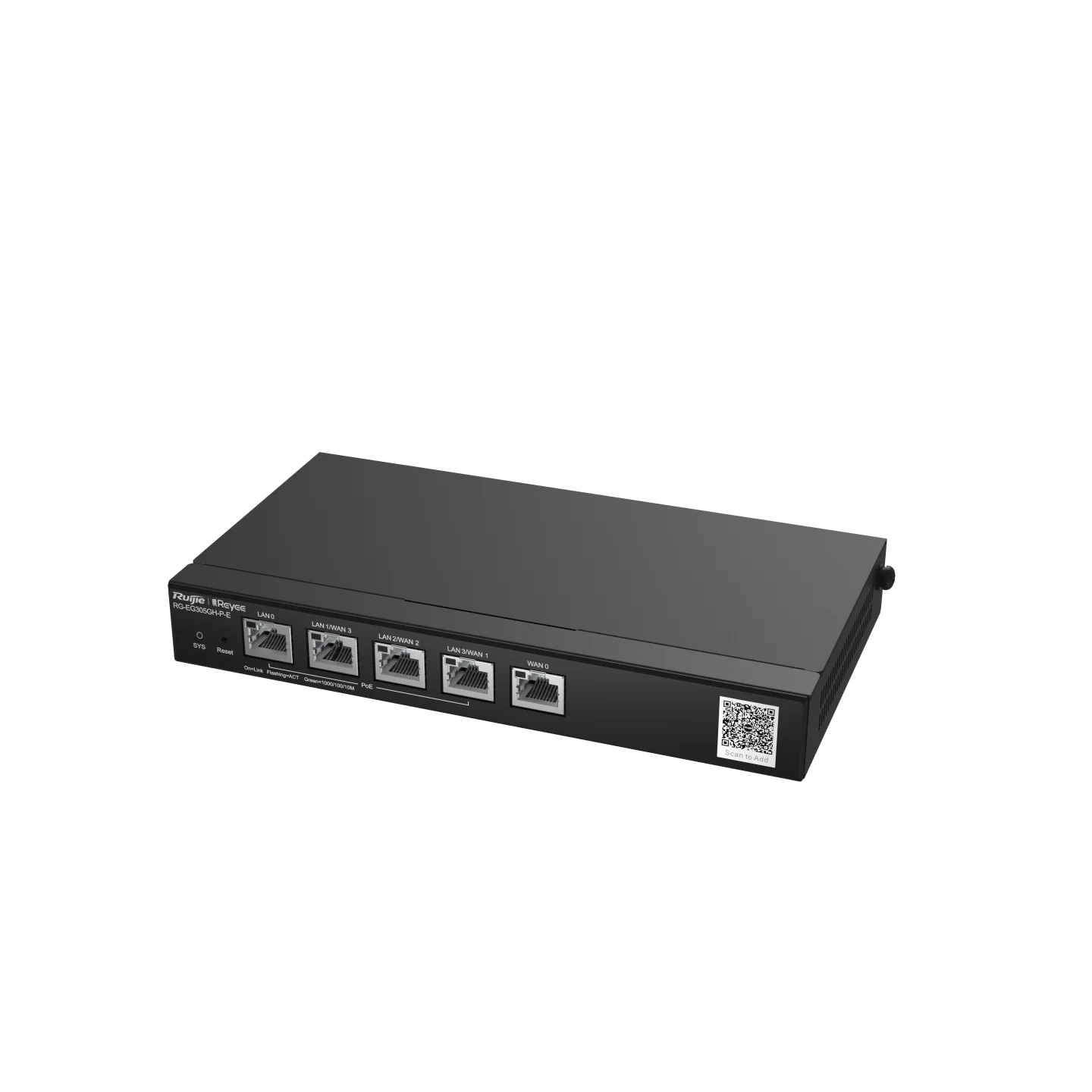 Reyee 4 Ports PoE+ Cloud Managed Router / Gateway RG-EG305GH-P-E - Image 4