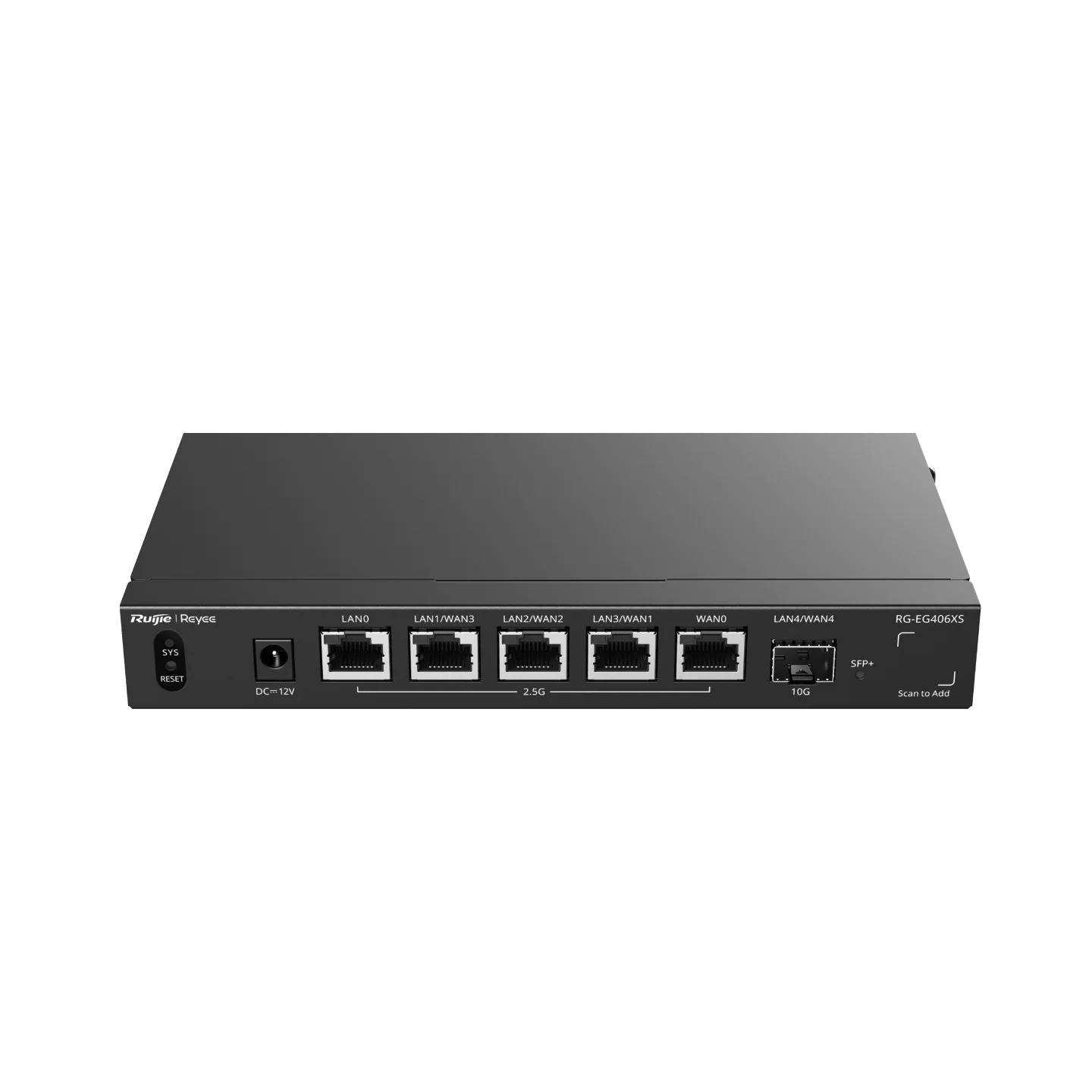 Reyee 5-Port 2.5G Cloud Managed Router, 1 x 10G SFP+ Port