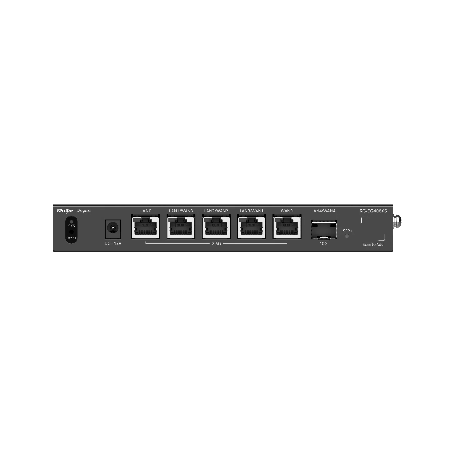 Reyee 5-Port 2.5G Cloud Managed Router, 1 x 10G SFP+ Port - Image 2