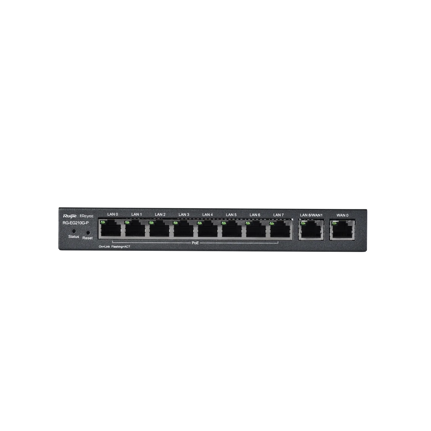Reyee 8 Ports PoE+ Cloud Managed Router / Gateway RG-EG210G-P