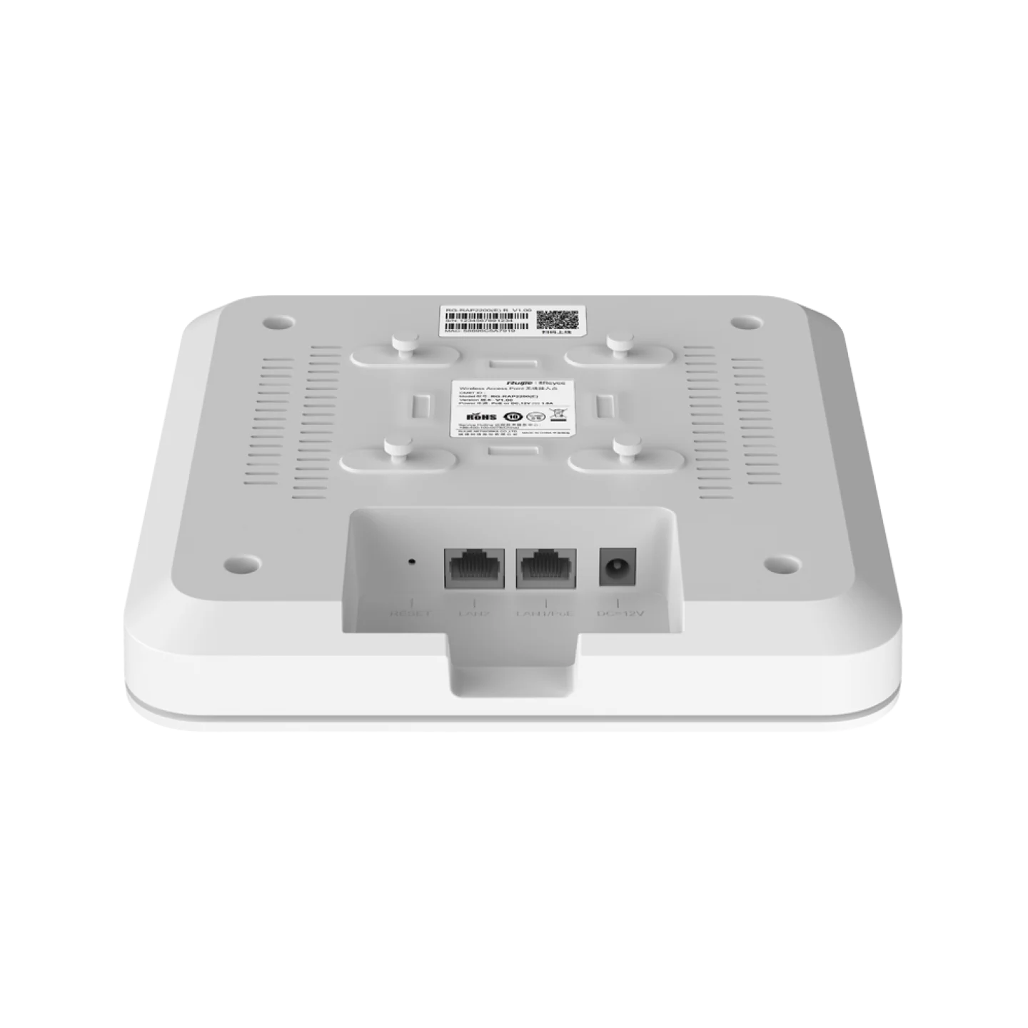 Reyee Ceiling Mounted Access Point 100Mbps AC1300 Dual Band 2x2MIMO, 2 FE Ports - Image 4