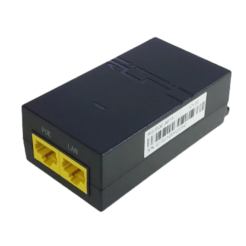 Reyee PoE Injector 802.3at POE 52VDC 31.2W Port Gigabit