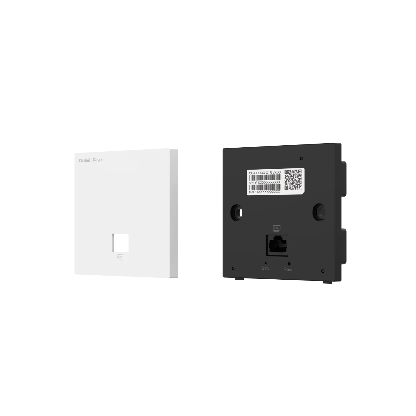 Reyee Wall Plate Access Point Gigabit 802.11ac Wave2, AC1300